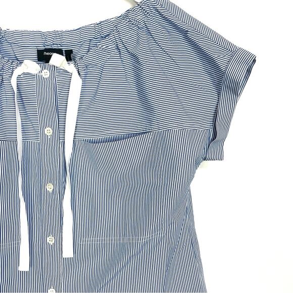 Theory Velvela Striped Top - Picture 5 of 10